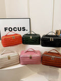PU Leather Solid Color Wristlet - Hovatok