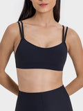 Millennia Scoop Neck Double Strap Active Cami - Hovatok