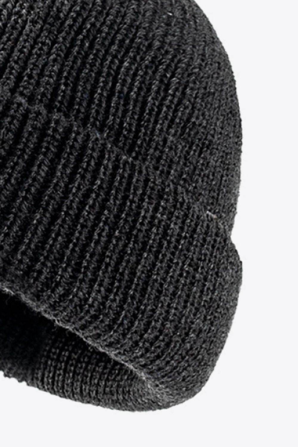 Calling For Winter Rib-Knit Beanie - Hovatok
