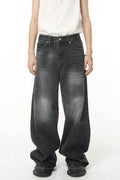 Pocketed Wide Leg Jeans - Hovatok