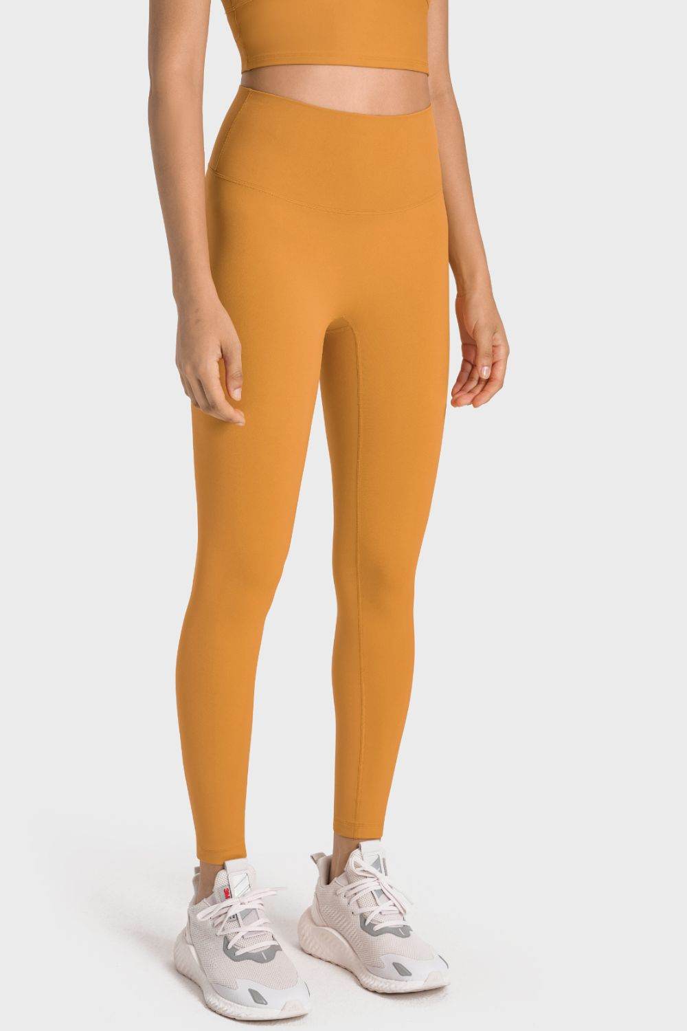 Millennia High-Rise Wide Waistband Yoga Leggings - Hovatok