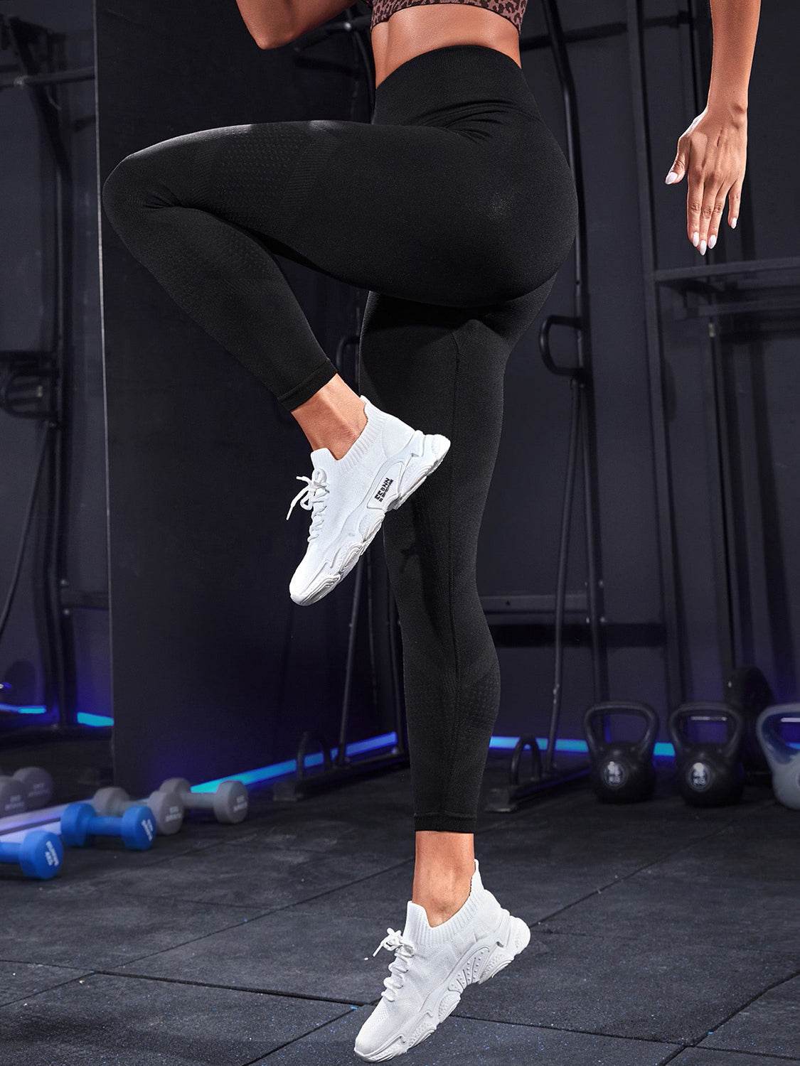 High Waist Active Leggings - Hovatok