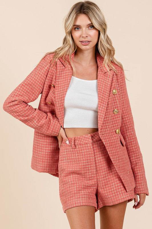 Mittoshop Tweed Classic Shorts with Side Pockets - Hovatok