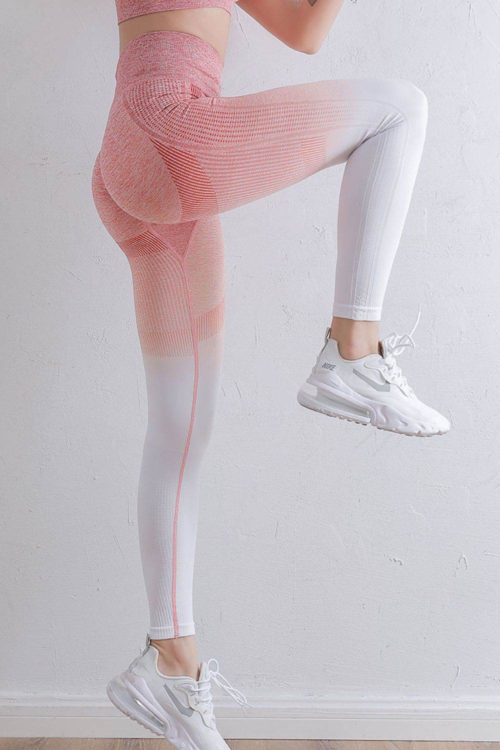 Gradient High Waist Sports Leggings - Hovatok