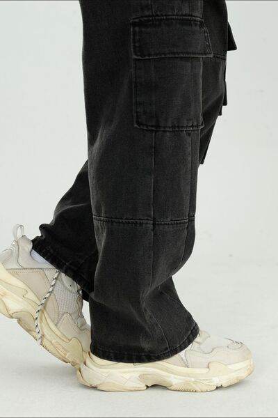 Baggy Jeans with Cargo Pockets - Hovatok