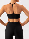 Spaghetti Strap Active Bra - Hovatok