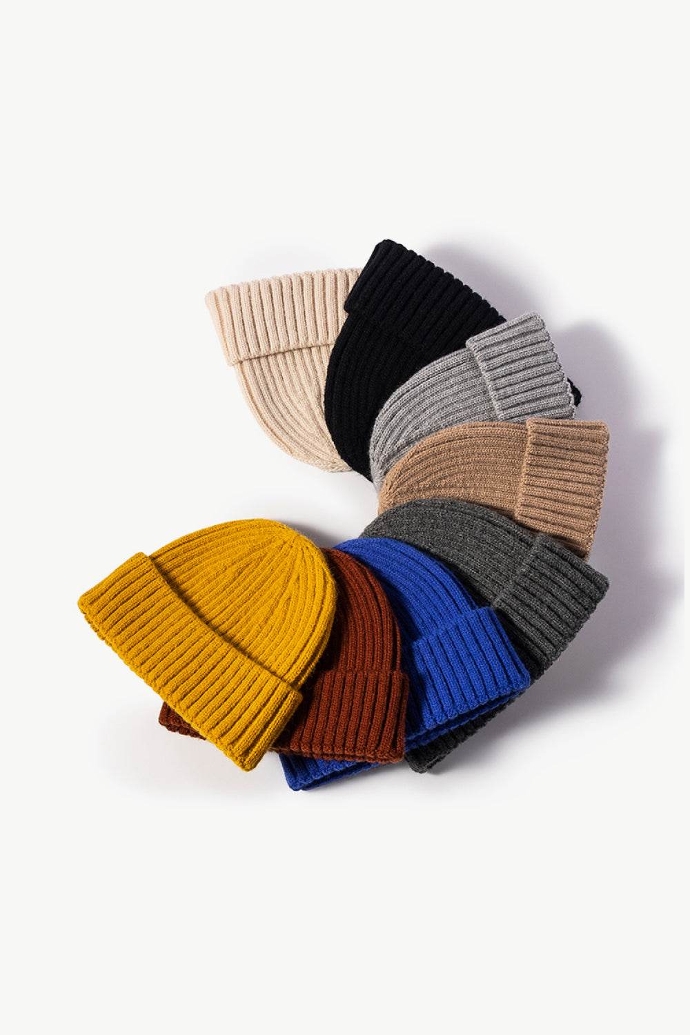 Rib-Knit Cuff Beanie - Hovatok