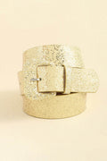 Glitter PU Leather Belt - Hovatok