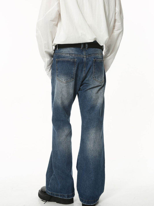 Men's Mid Rise Jeans with Pockets - Hovatok