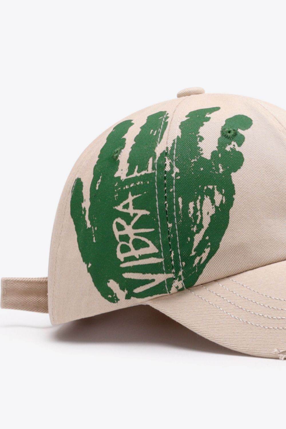 VIBRA Graphic Distressed Adjustable Baseball Cap - Hovatok