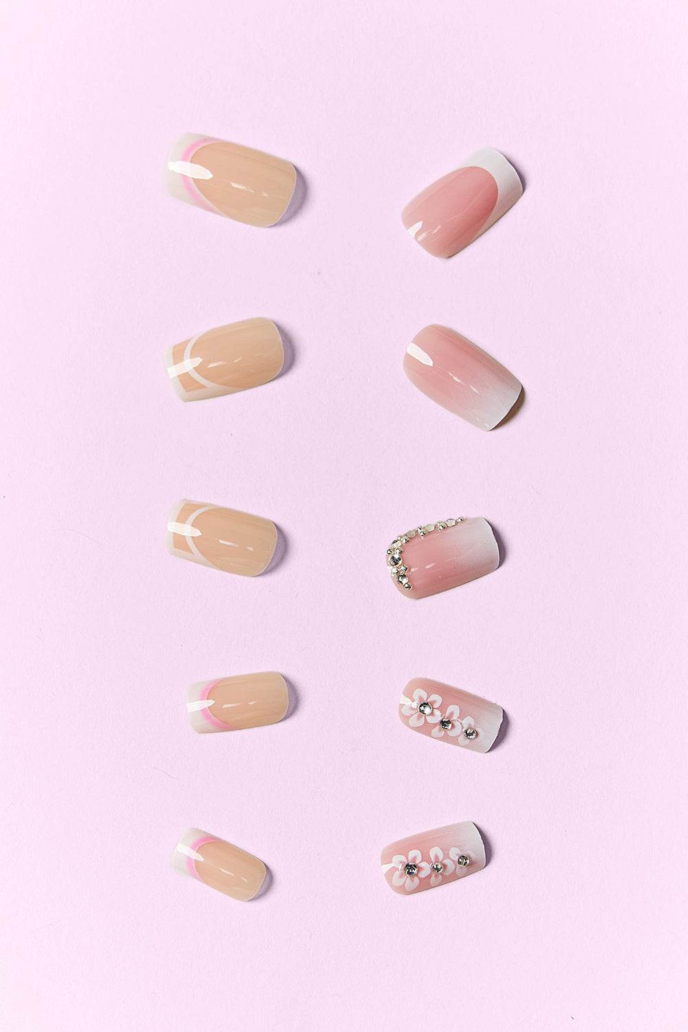 SO PINK BEAUTY Press On Nails 2 Packs - Hovatok