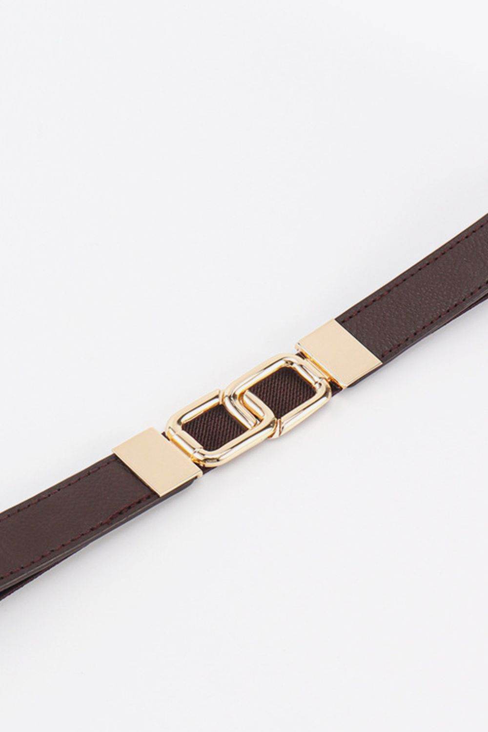 Geometric Double Buckle Elastic Belt - Hovatok