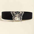 Butterfly Alloy Buckle Elastic Belt - Hovatok