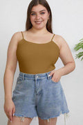 Basic Bae Full Size Round Neck Slim Cami - Hovatok