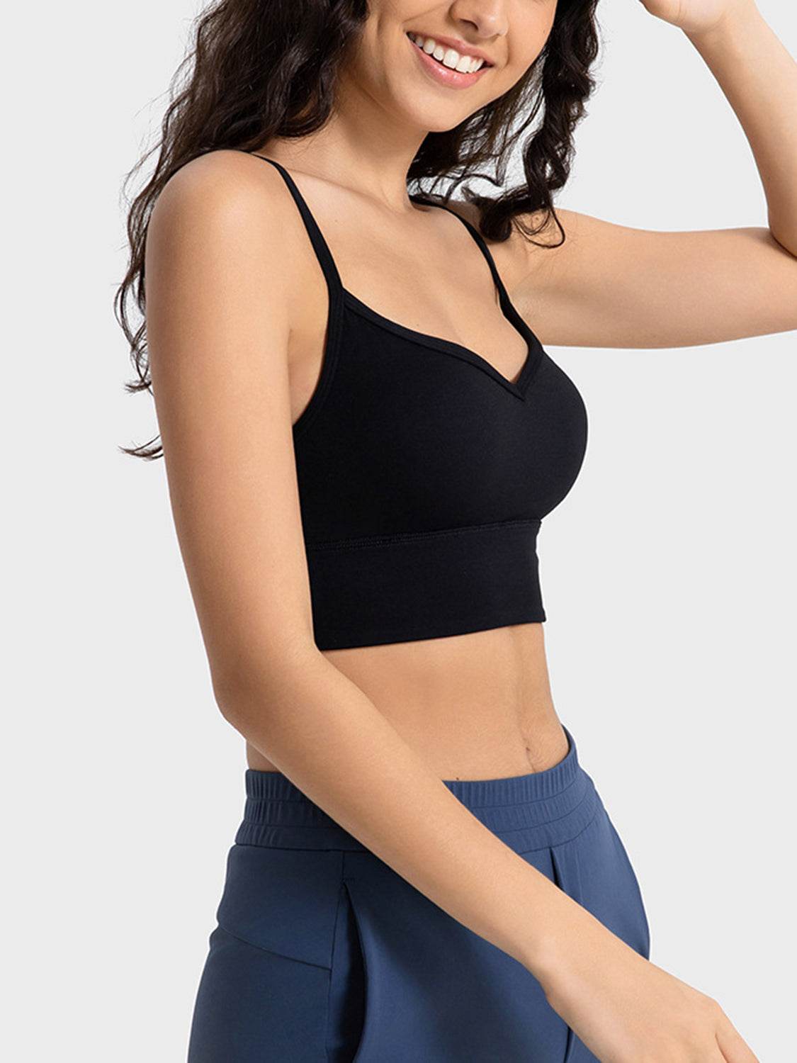 Millennia Spaghetti Strap Sport Bra - Hovatok