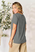 Basic Bae Full Size Round Neck Short Sleeve T-Shirt - Hovatok