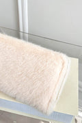 Solid Color Fluff Rectangle Wallet - Hovatok