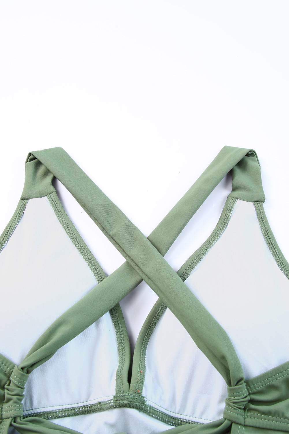 Tie Back Sleeveless Swim Dress and Bottoms Set - Hovatok
