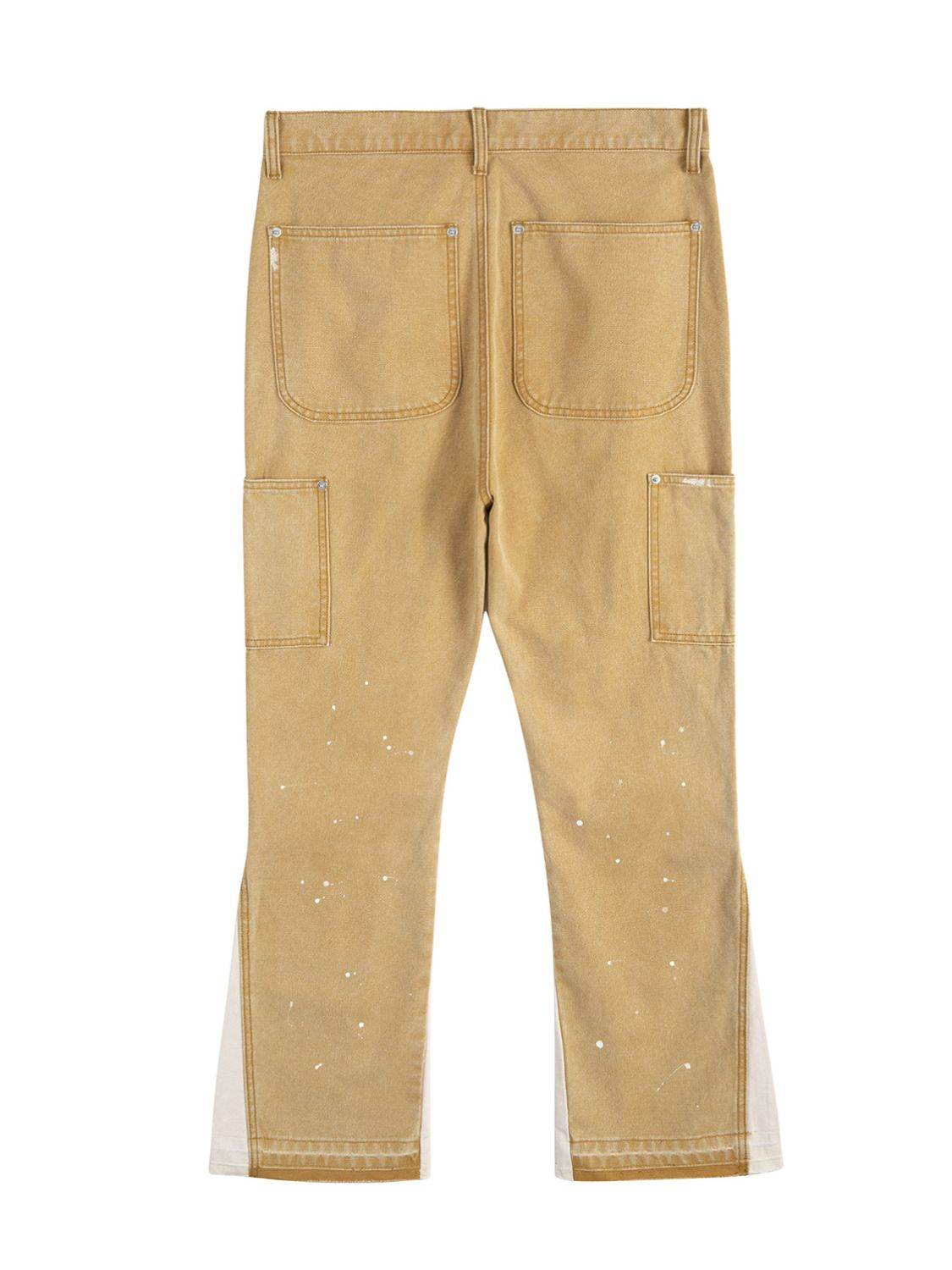 Men's Contrast Washed Bootcut Jeans - Hovatok