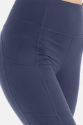 Leggings Depot High Waist Wide Waistband Leggings - Hovatok