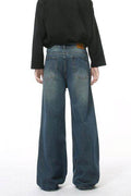 Wide Leg Pocketed Jeans - Hovatok