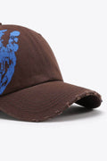 VIBRA Graphic Distressed Adjustable Baseball Cap - Hovatok