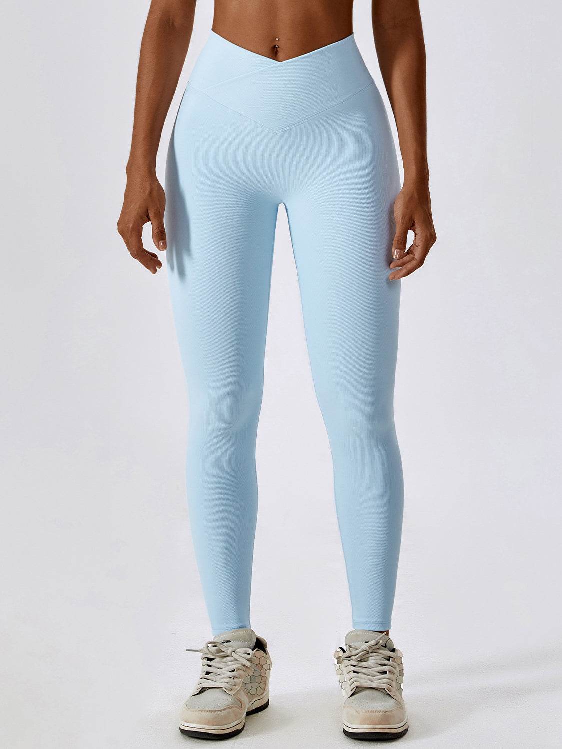Basic Bae Wide Waistband Active Leggings - Hovatok
