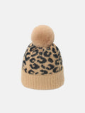 Leopard Hat with Pompom - Hovatok
