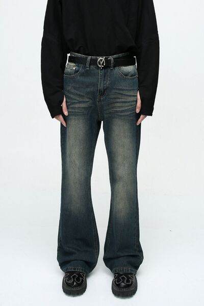 Bootcut Jeans with Pockets - Hovatok