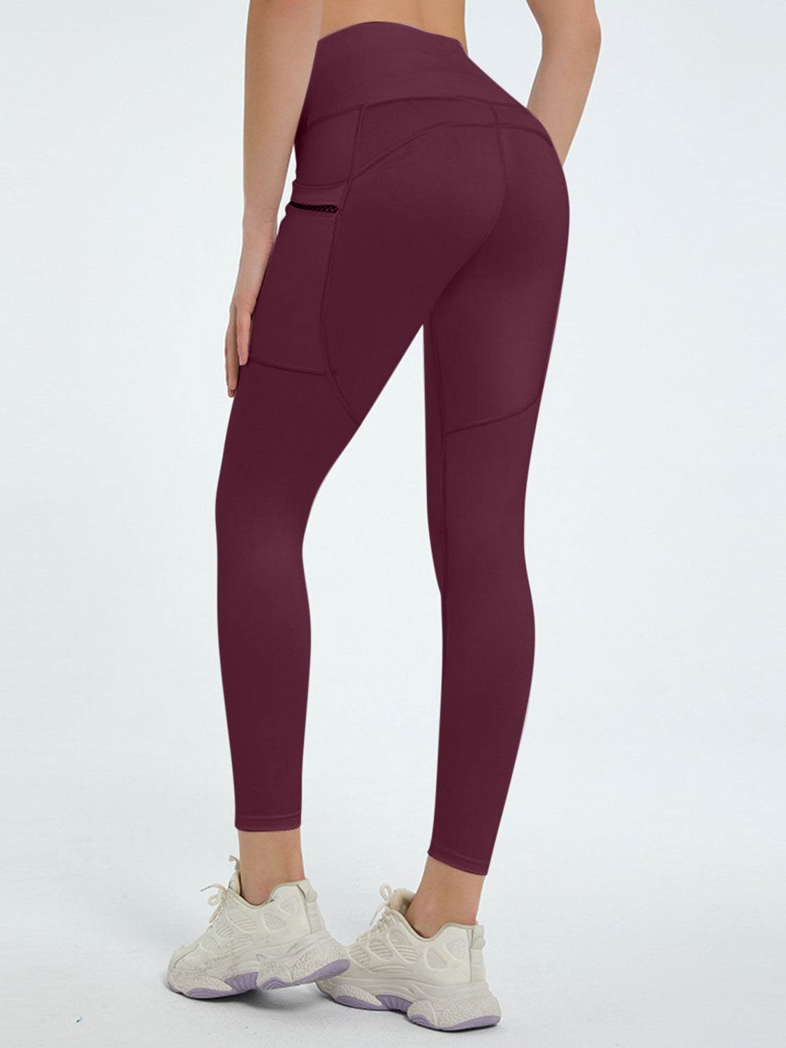 High Waist Active Leggings - Hovatok