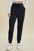 Basic Bae Full Size Air Scuba Drawstring High Waist Joggers - Hovatok