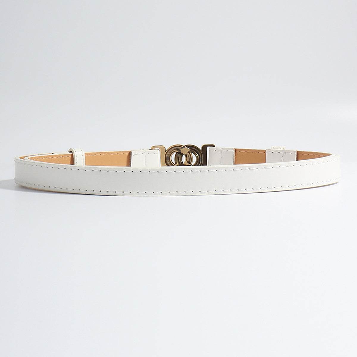 Alloy Buckle PU Belt - Hovatok