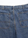 Men's Washed Denim Bermuda Shorts - Hovatok