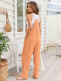 V-Neck Spaghetti Strap Jumpsuit - Hovatok