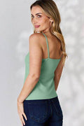 Basic Bae Full Size Round Neck Slim Cami - Hovatok