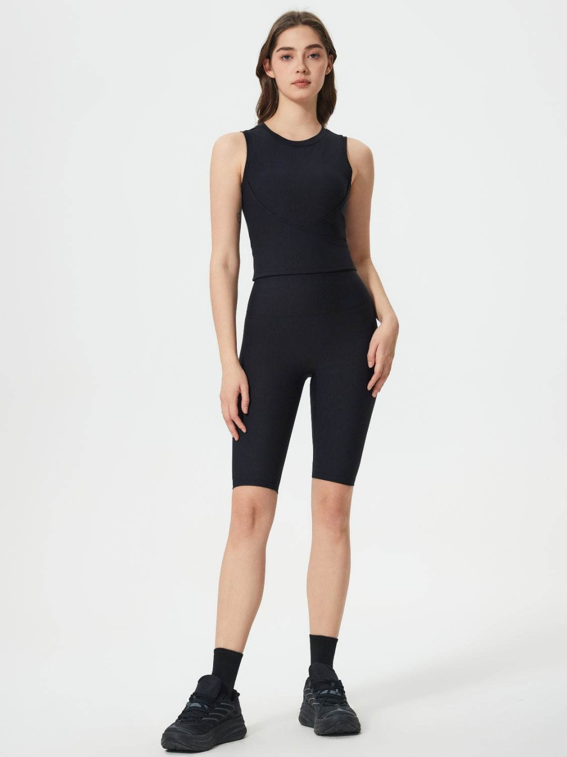 Millennia High Waist Active Shorts - Hovatok