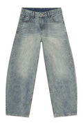 Wide Leg Jeans with Pockets - Hovatok