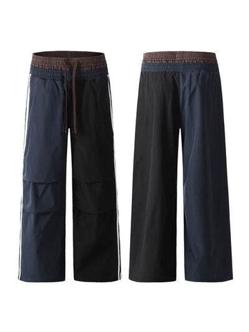 Men's Double-Waisted Straight-Leg Cargo Pants - Hovatok