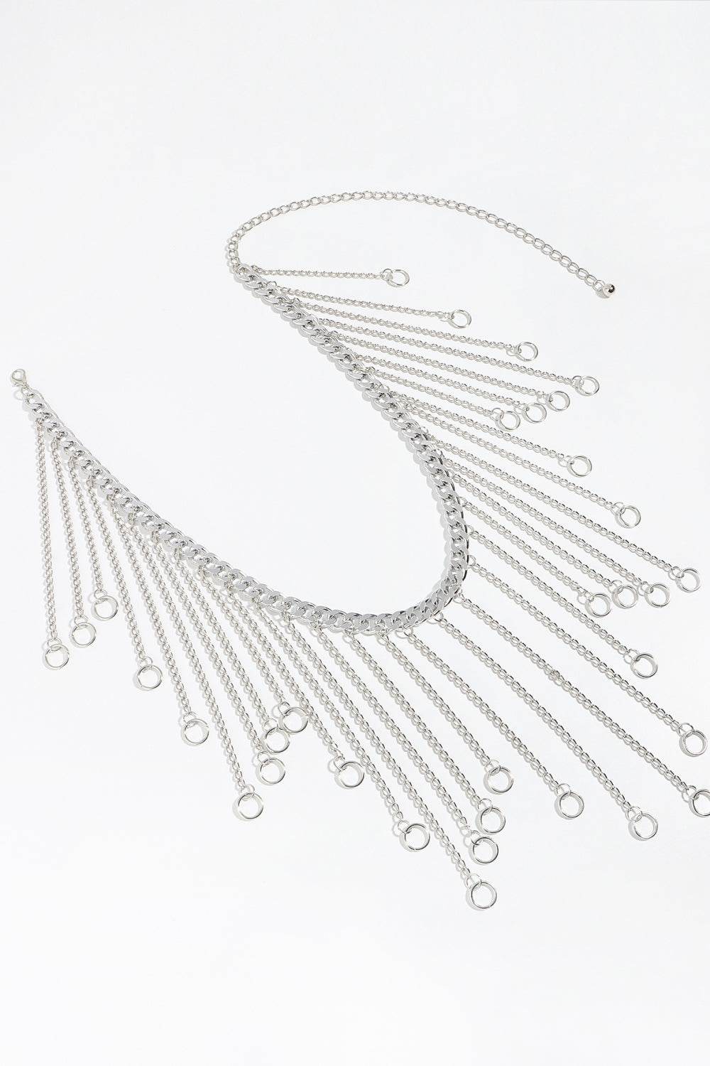 Fringe Chain Alloy Belt - Hovatok