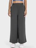 Millennia Slit Wide Leg Active Pants - Hovatok
