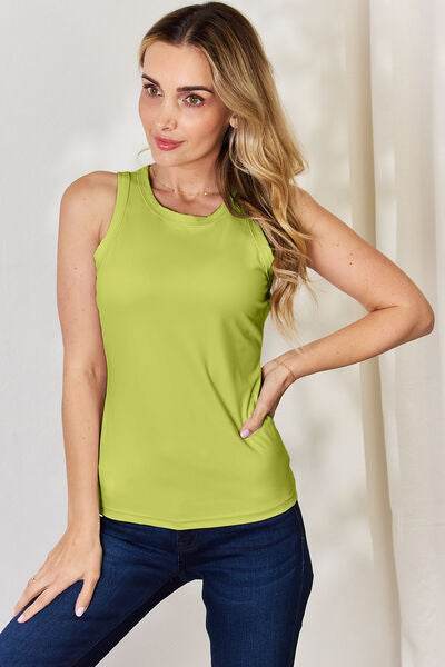 Basic Bae Full Size Round Neck Slim Tank - Hovatok