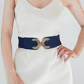 Double C Buckle Elastic Belt - Hovatok
