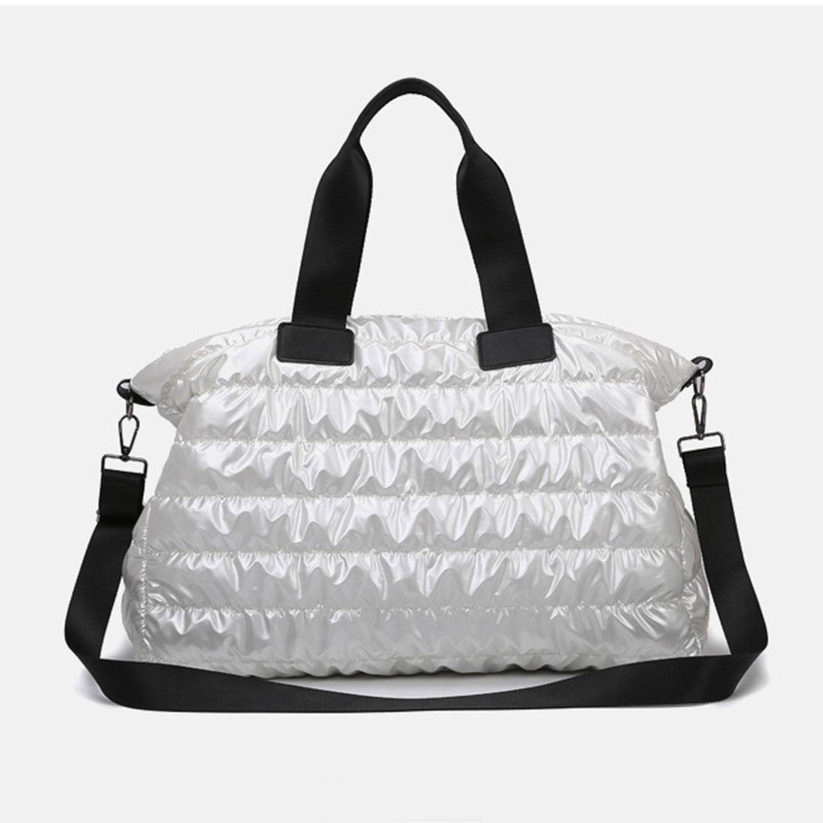 Quilted Nylon Oversize Travel Bag - Hovatok