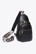 Adored It's Your Time PU Leather Sling Bag - Hovatok