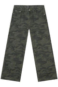 Camouflage Jeans with Pockets - Hovatok