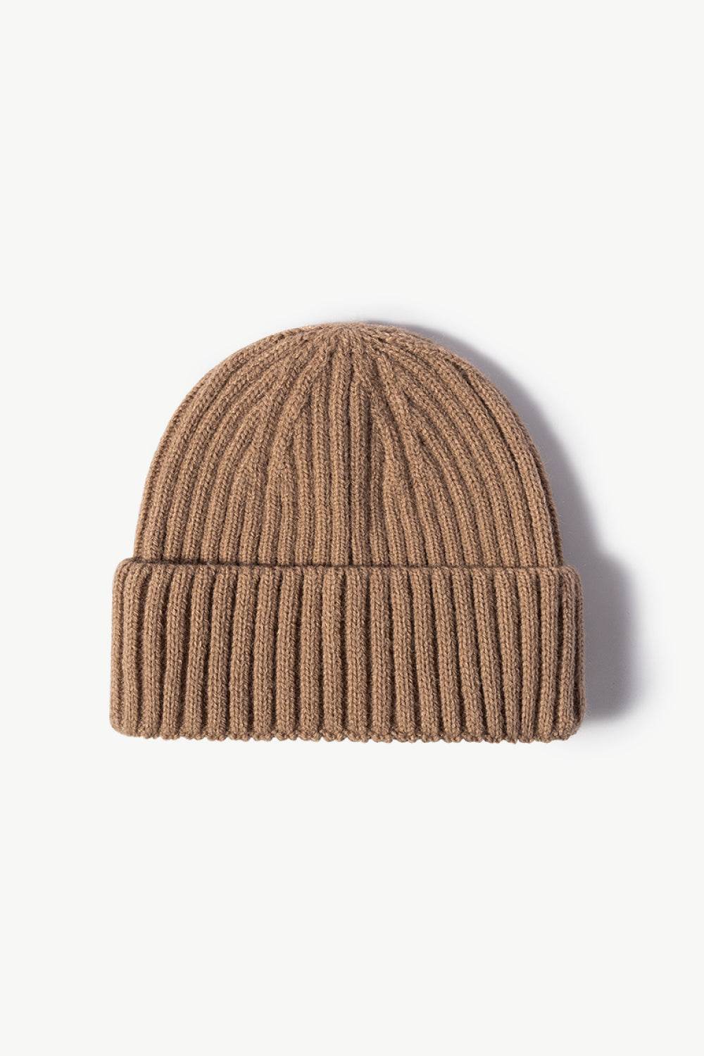 Rib-Knit Cuff Beanie - Hovatok