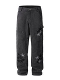 Men's Pocketed Star Jeans - Hovatok