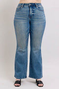 Judy Blue MR Tummy Control Vintage Wash Jeans - Hovatok