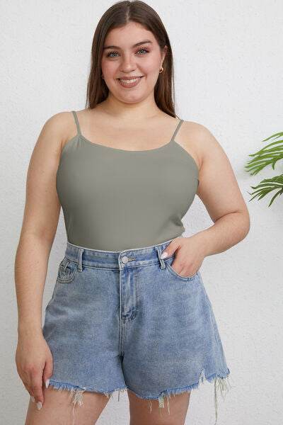 Basic Bae Full Size Round Neck Slim Cami - Hovatok