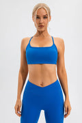 Crisscross Spaghetti Strap Active Cami - Hovatok